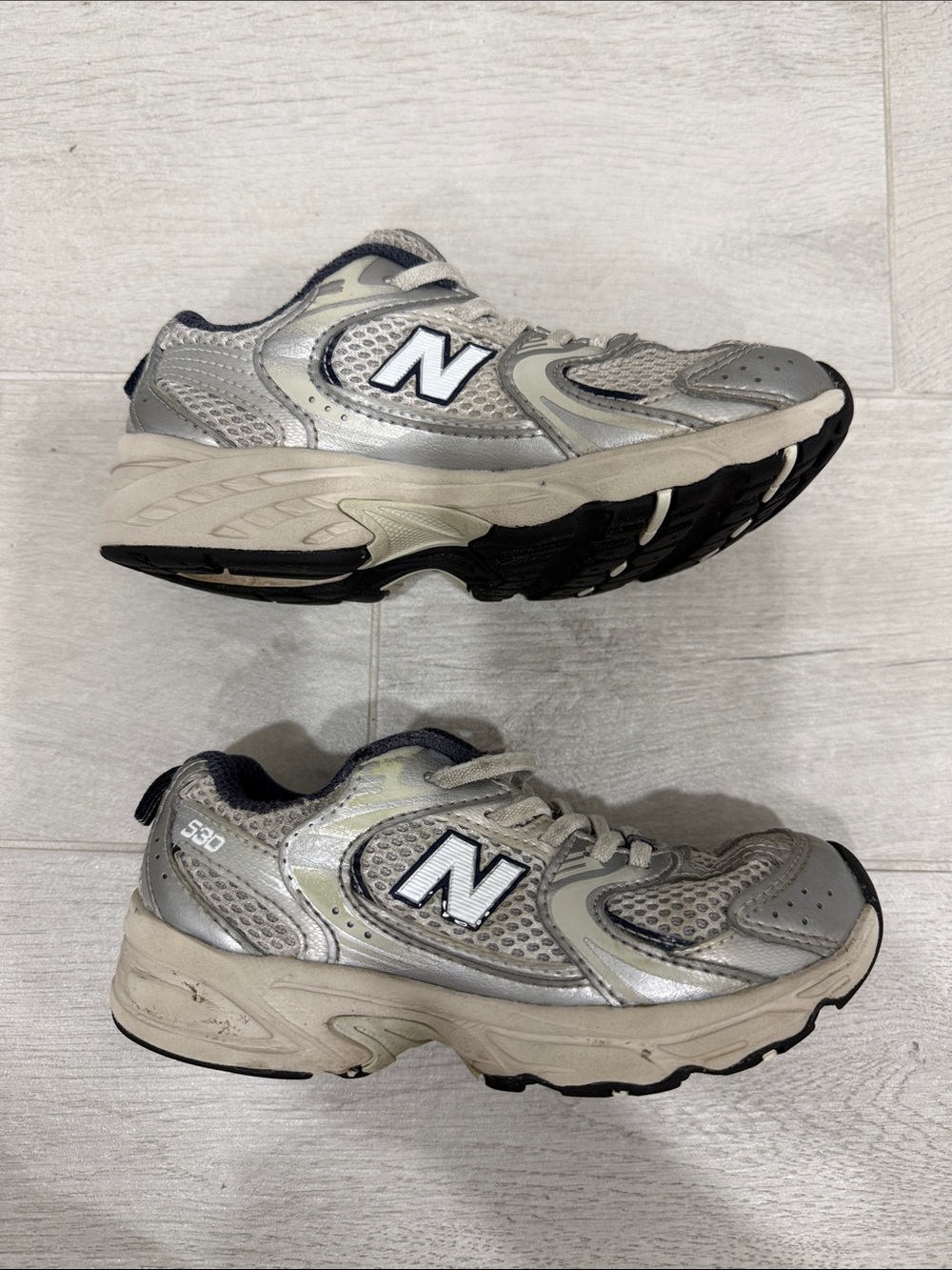NEW BALANCE Kids 530 Bungee -Grey - Picture 5 of 10